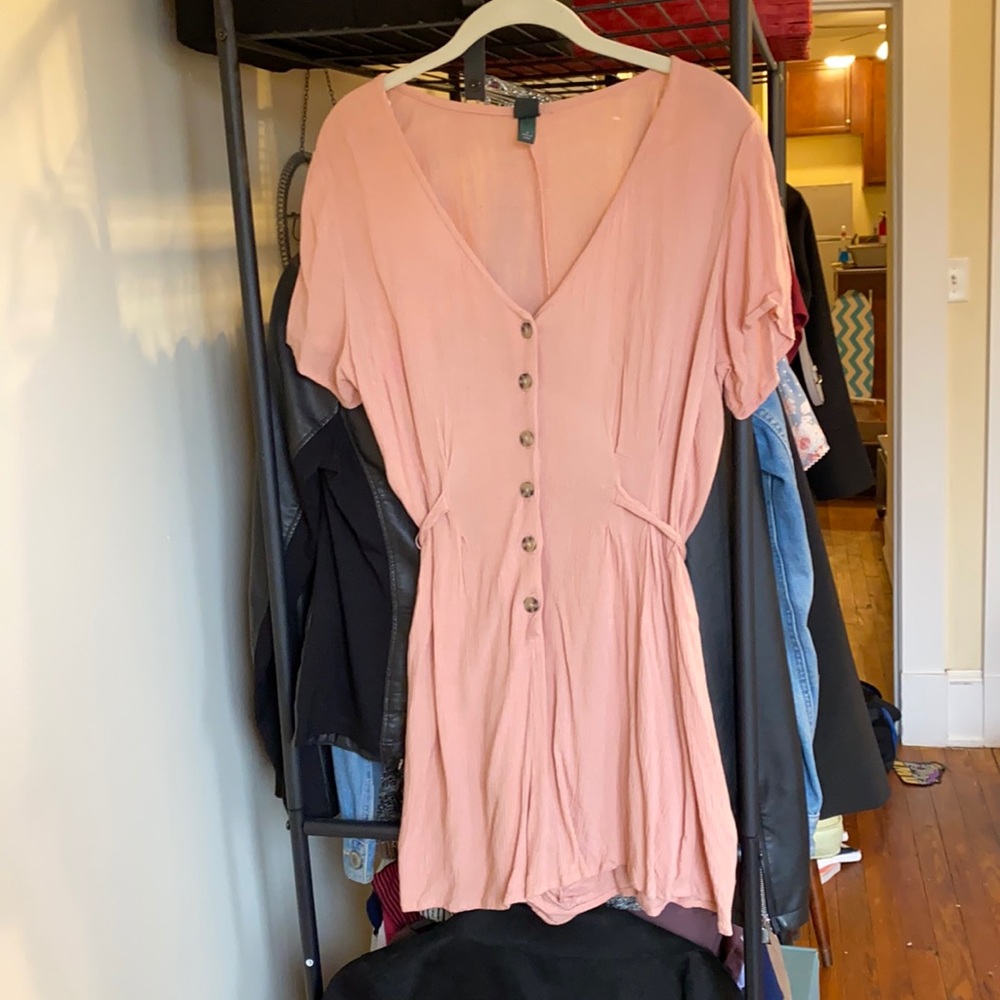 Pink romper